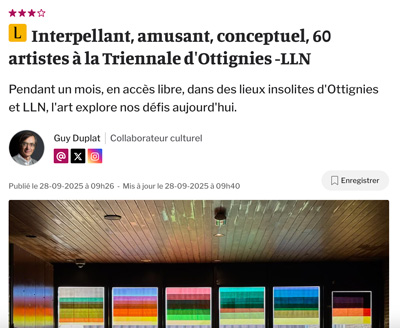 triennale ottignies louvain-la-neuve arts contemporains la libre